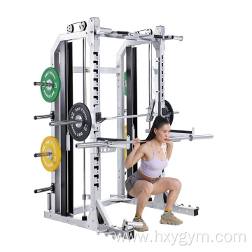 Commercial Smith machine weight lifting frame gym equipment